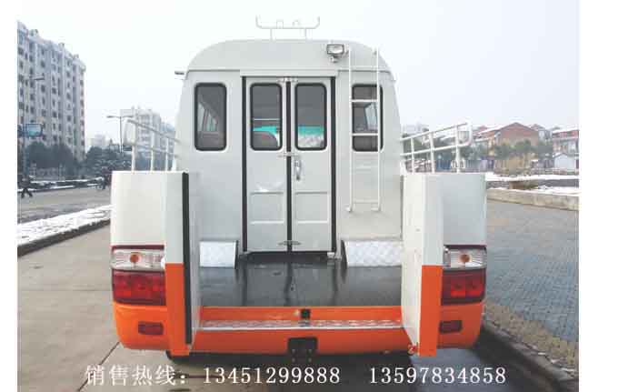 江淮6米9座柴油機(jī)電力工程車（國六）
